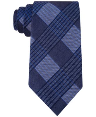 Calvin Klein - Men's Glen Plaid Tie