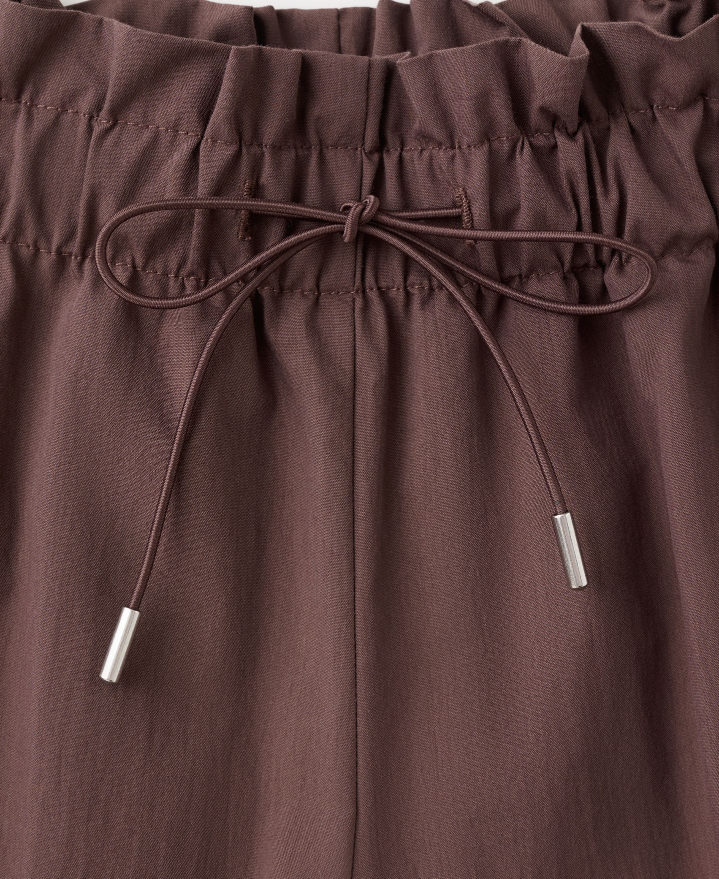 Женские шорты MANGO Ruched Waist Straight, цвет: Фиолетовый — фото 5