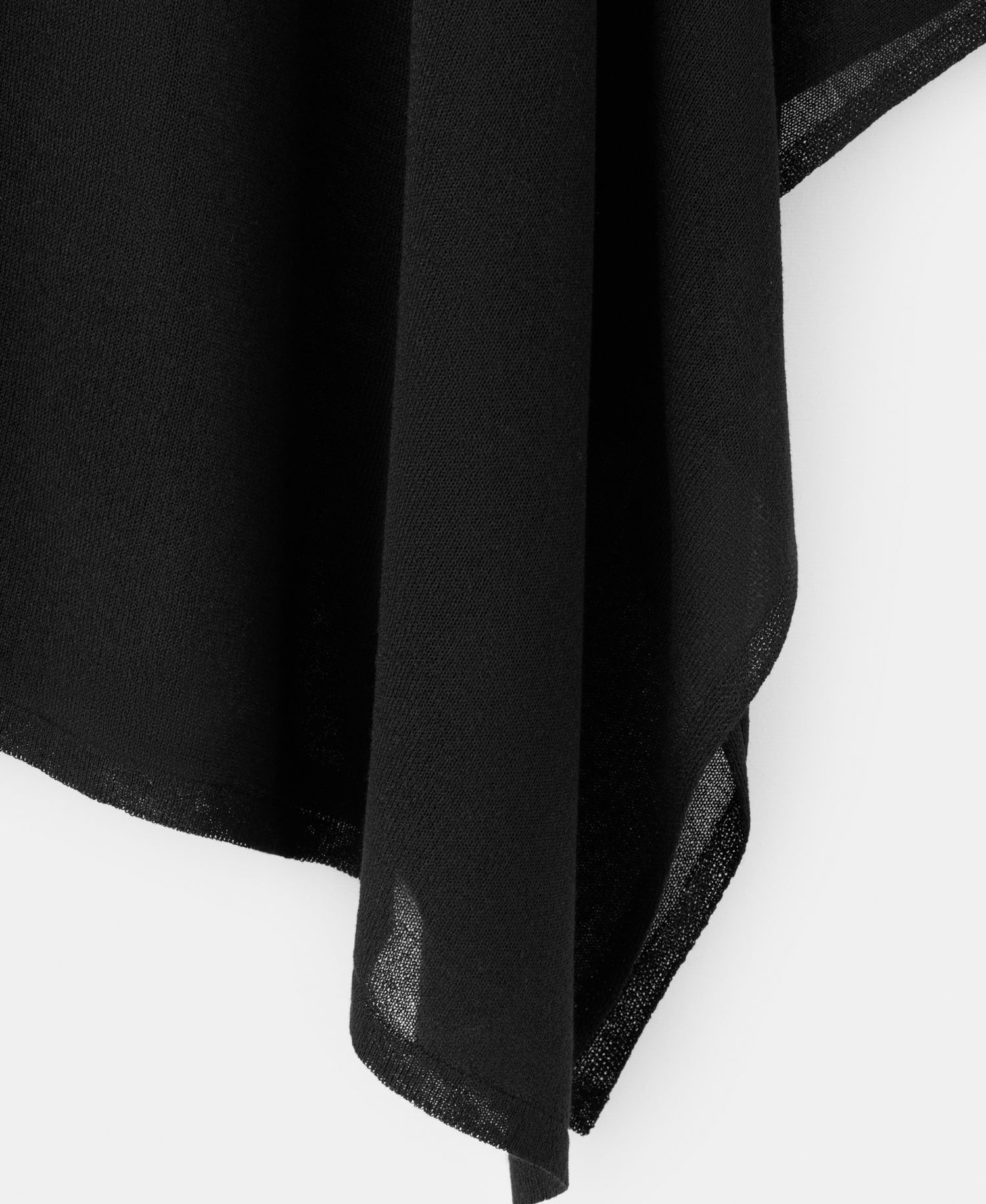 Women's Asymmetrical Knitted Cape