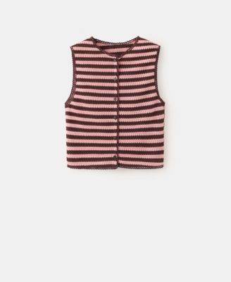 Women's Striped Knit Top