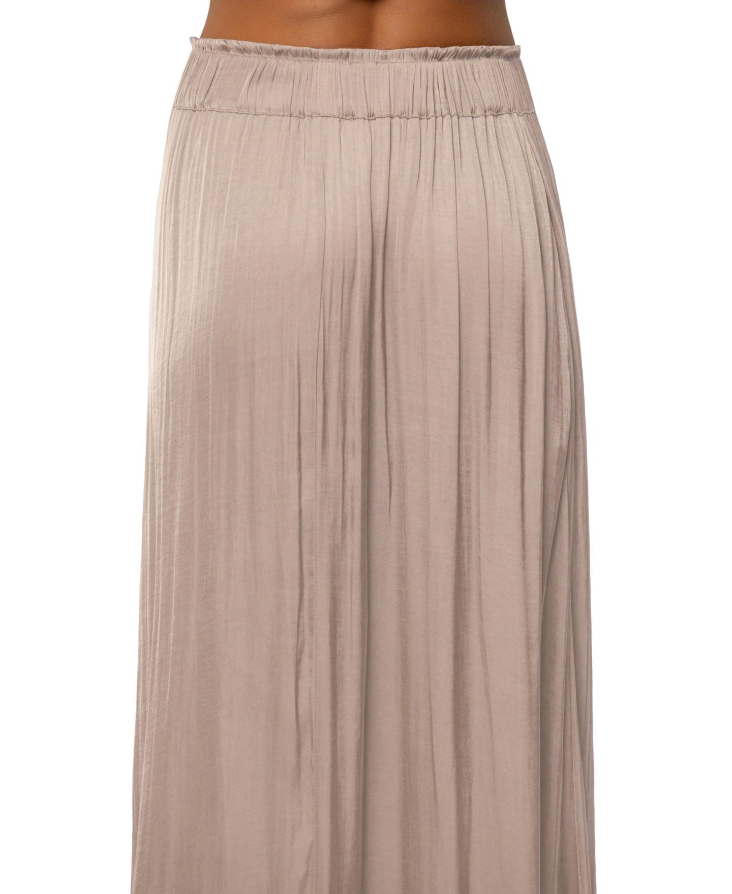 Женская юбка JLUXLABEL River Satin Maxi, цвет: Бежевый — фото 11