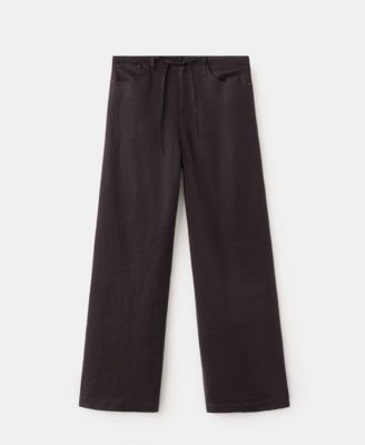 Women's Bow Linen Pants