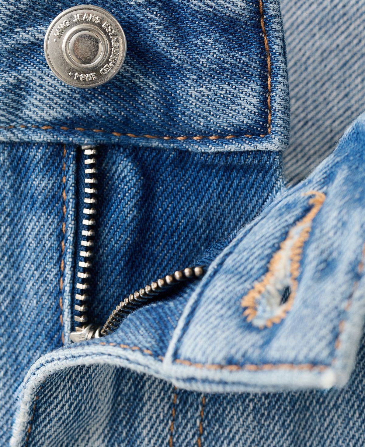 Mango Women's Low-Rise Straight Jeans view 7 — MAYCSS fashion products