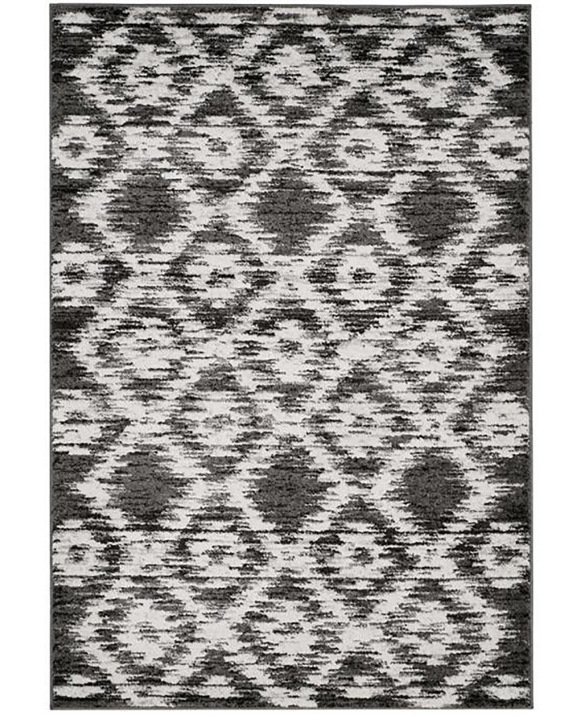 Safavieh Adirondack 118 Charcoal and Ivory 9' x 12' Area Rug