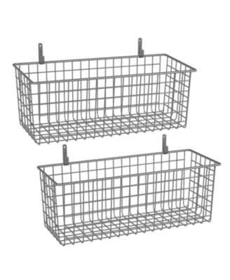 Hanging Wall Wire Basket Organizer Storage