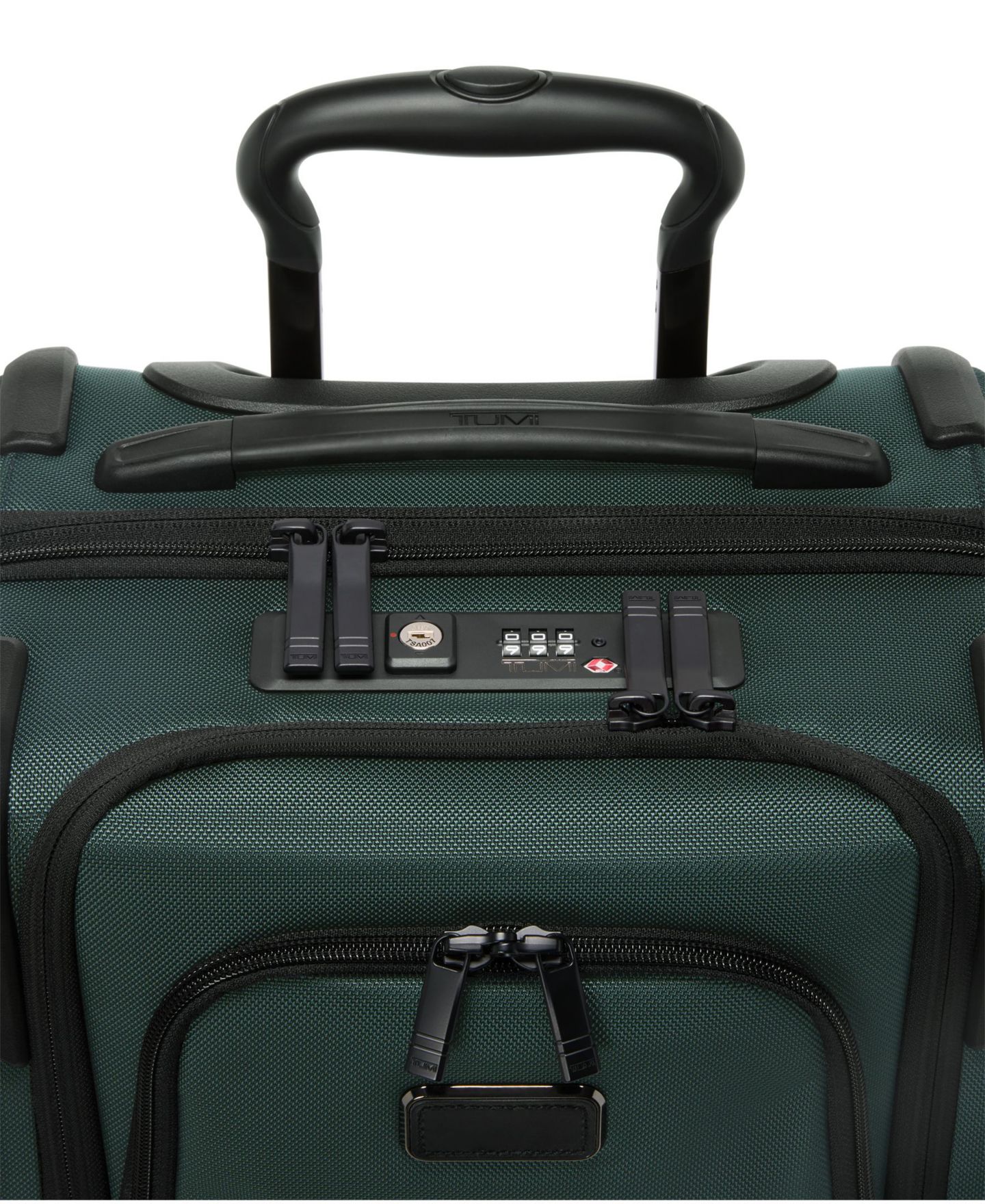 Чемодан TUMI Alpha Dual Access Expandable Carry-On Luggage, цвет: Глубокий сосновый — фото 6