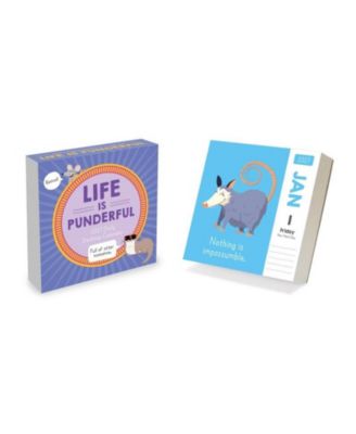 2027 Puns of Fun Daily Desktop Calendar