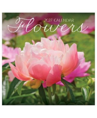 2027 Flowers Wall Calendar