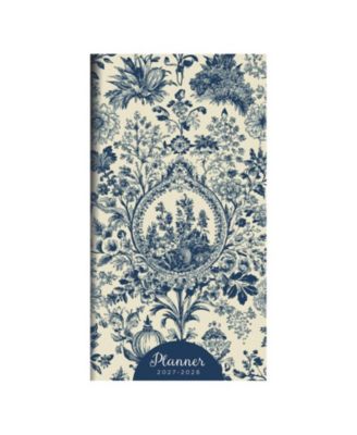 2027-2028  Toile Small Monthly Pocket Planner