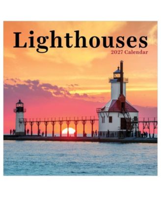 2027 Lighthouses Wall Calendar