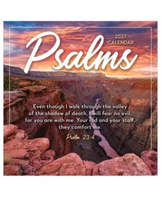 2027 Psalms Wall Calendar