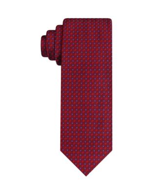 Men's Classic Microdot Silk Tie