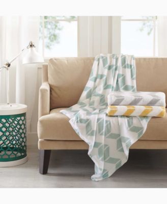 Intelligent Design - Chevron Plush Throw