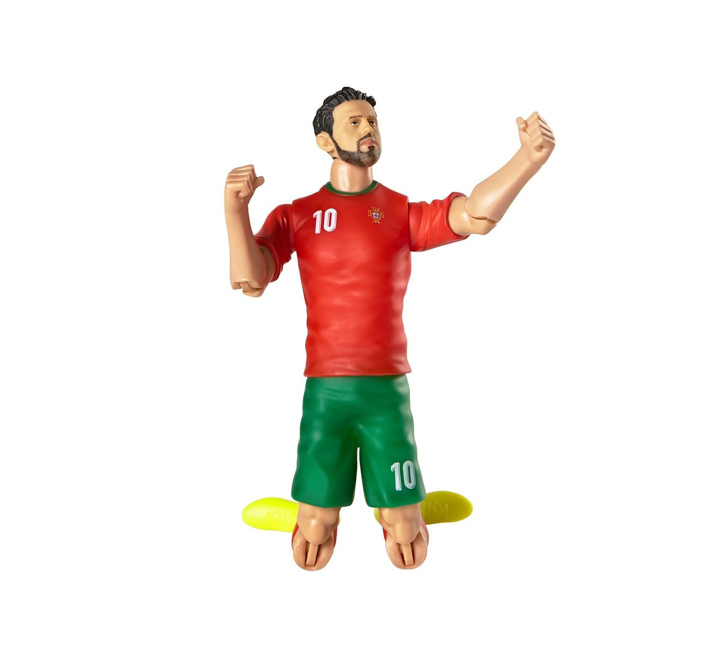Детская фигурка Banbo Toys Sockers Portugal National Bernardo Silva 8" Collectible Soccer Action Figure — фото 6