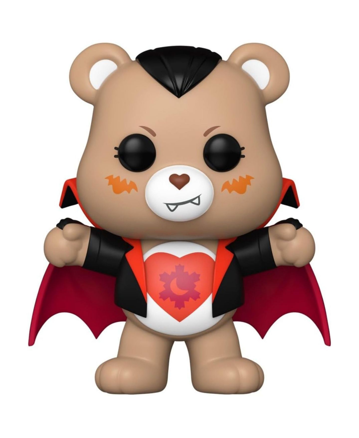 Детская фигурка Funko Pop! Care Bears X Universal Monsters Tenderheart Bear as Dracula 3.75" Vinyl Figure, Ages 8+, цвет: Assorted Pre-Pack — фото 3