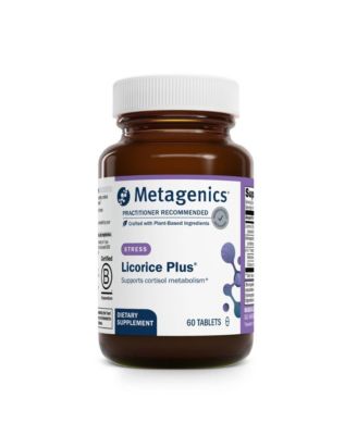 Licorice Plus Cortisol and Stress Support Supplement with Licorice Root, Ashwagandha, Rehmannia and Chinese Yam 60 Tablets