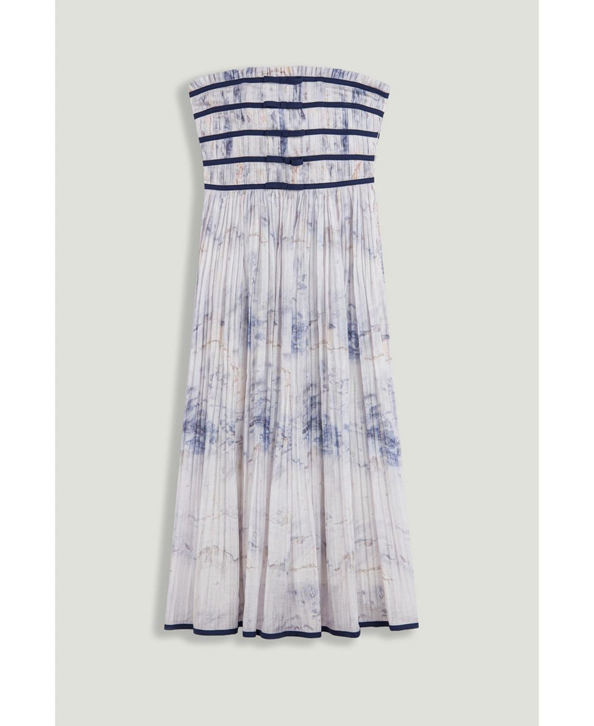 NOCTURNE Women's Bow Detail Strapless Midi Dress view 6 — MAYCSS fashion products