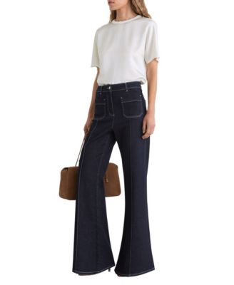 Women's Lena Silk Shortsleeve Top