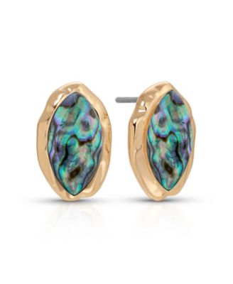 Abalone Luxe Mini Studs Earrings