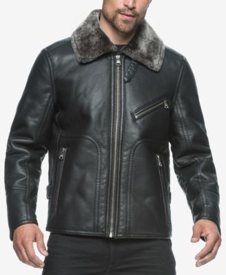 marc new york leather jacket macys