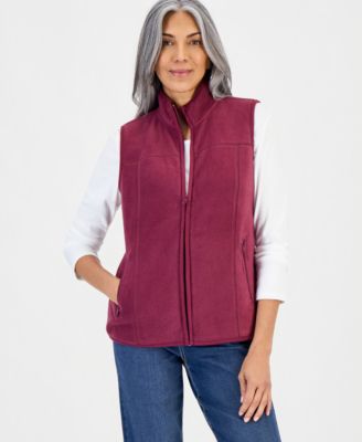 Petite Polar Fleece Vest