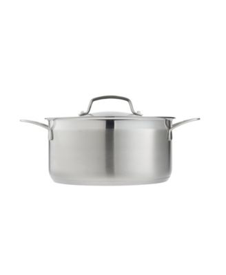 iD3&reg; Stainless Steel 5-Quart Casserole Pan with Lid