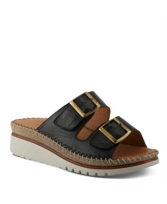 Women's Minisia Wedge with Adjustable Buckle Closure