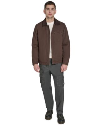 Men's Cotton Canvas Zip-Front Depot Jacket