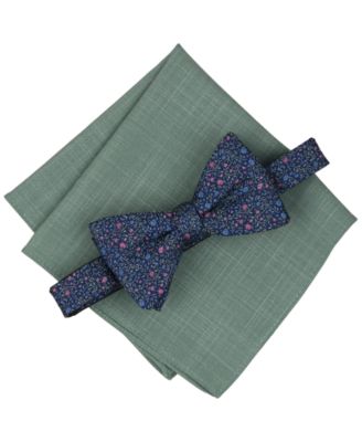 Men's Harley Bow Tie and Pocket Square, 2-Piece Set