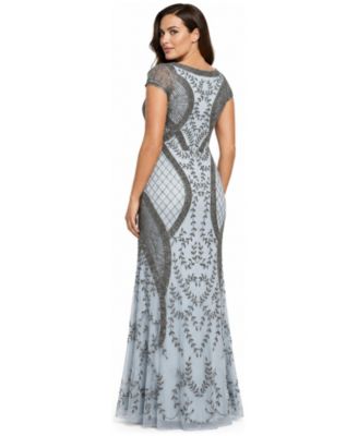 grey winter formal dresses Women's Gray & Black Tie gray formal dress for wedding
