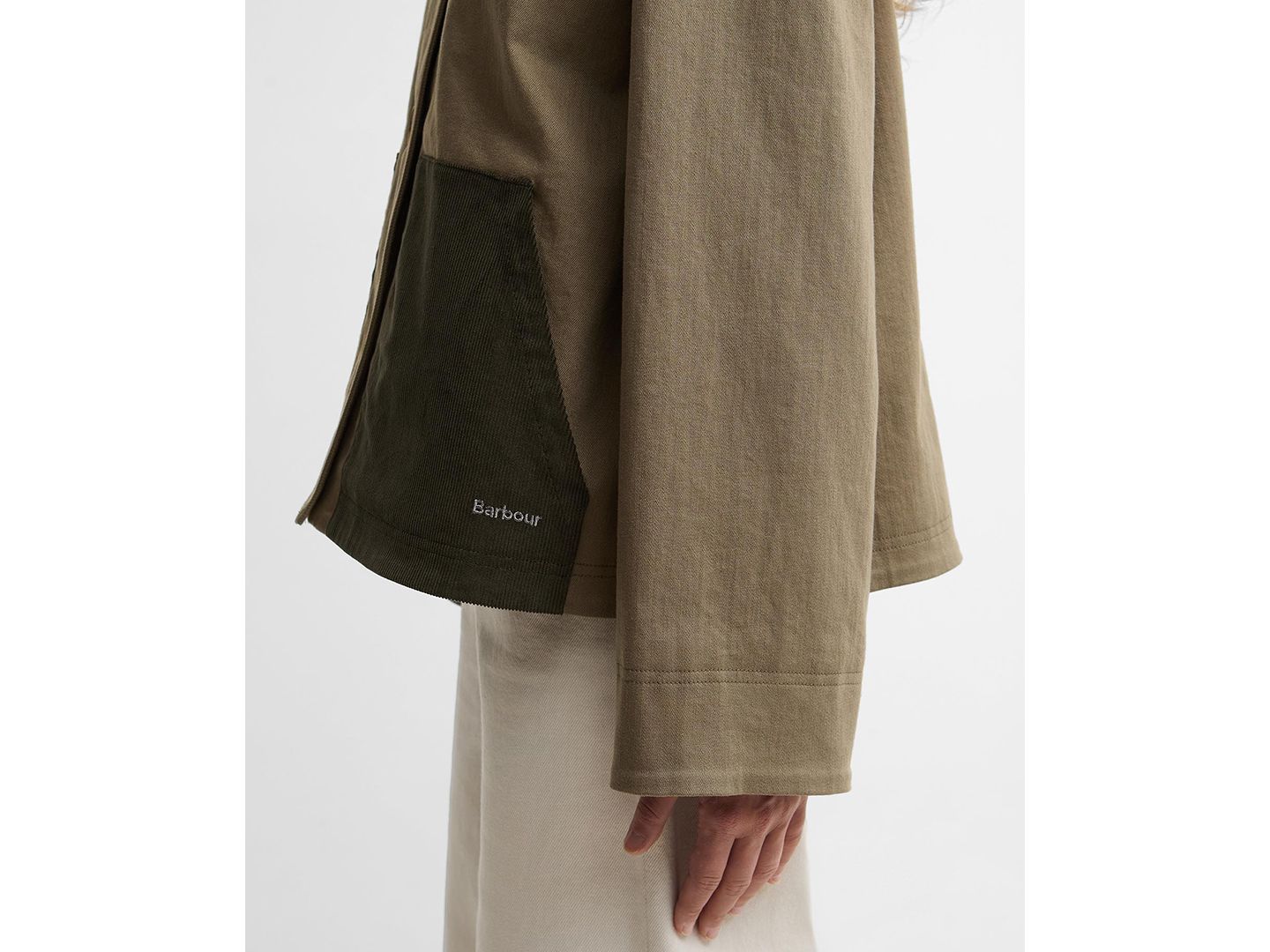 Женская куртка Barbour Cloverdale Casual, цвет: Зелёный — фото 4