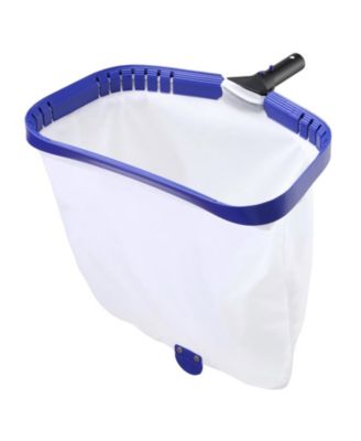 Pool Skimmer Net Aluminum Frame Nylon Mesh Leaf Rake