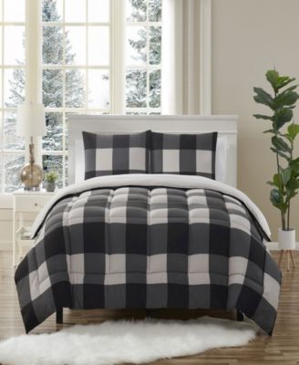 Buffalo Plaid 7-Piece Comforter Set, Full