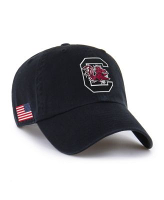 Men's Black South Carolina Gamecocks Americana Heritage Clean Up Adjustable Hat
