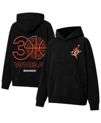 Men's and Women's Black WNBA Thirty Grows On Hoodie