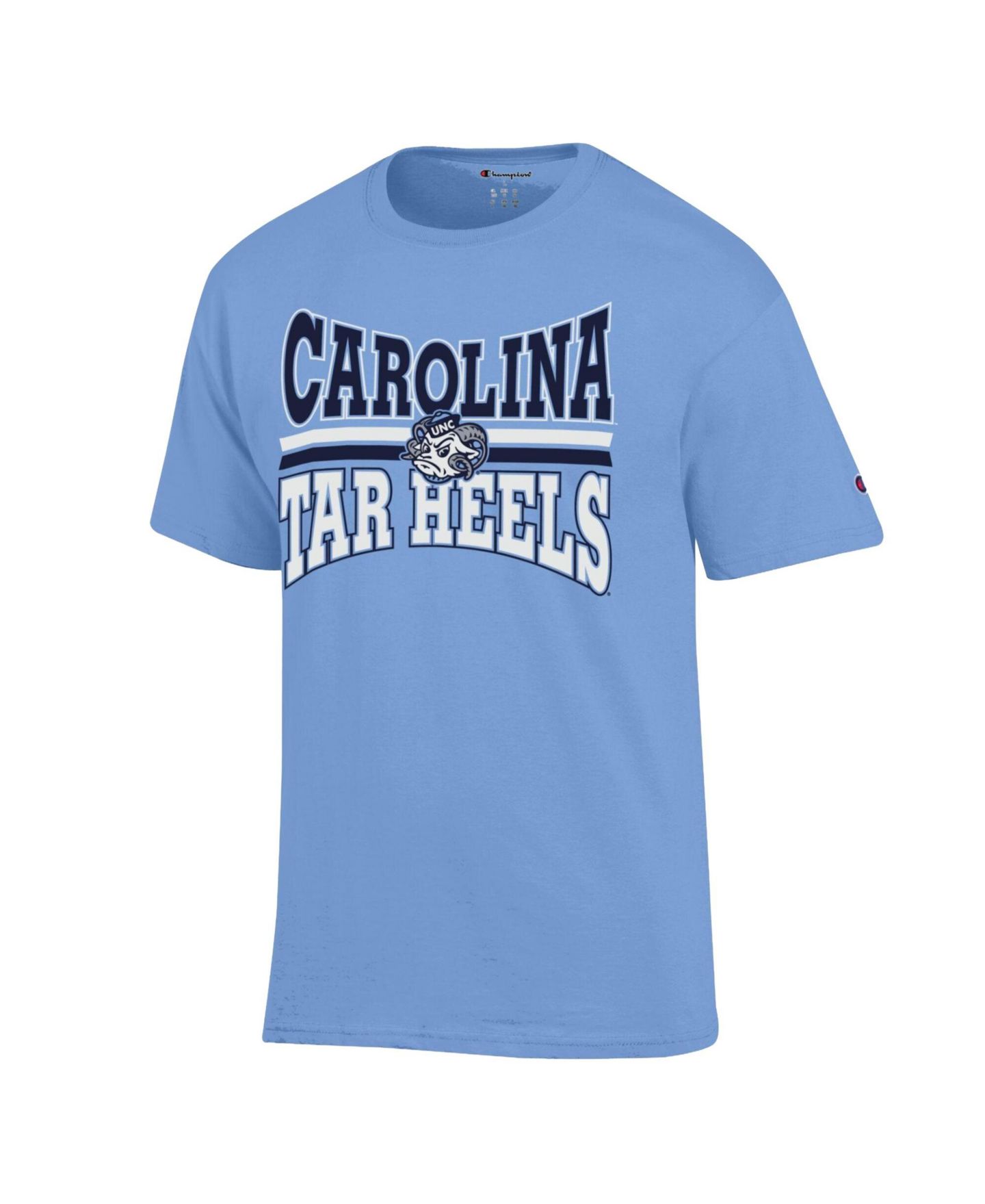 Мужские футболки Champion Carolina Blue North Carolina Tar Heels Team Zoom — фото 3