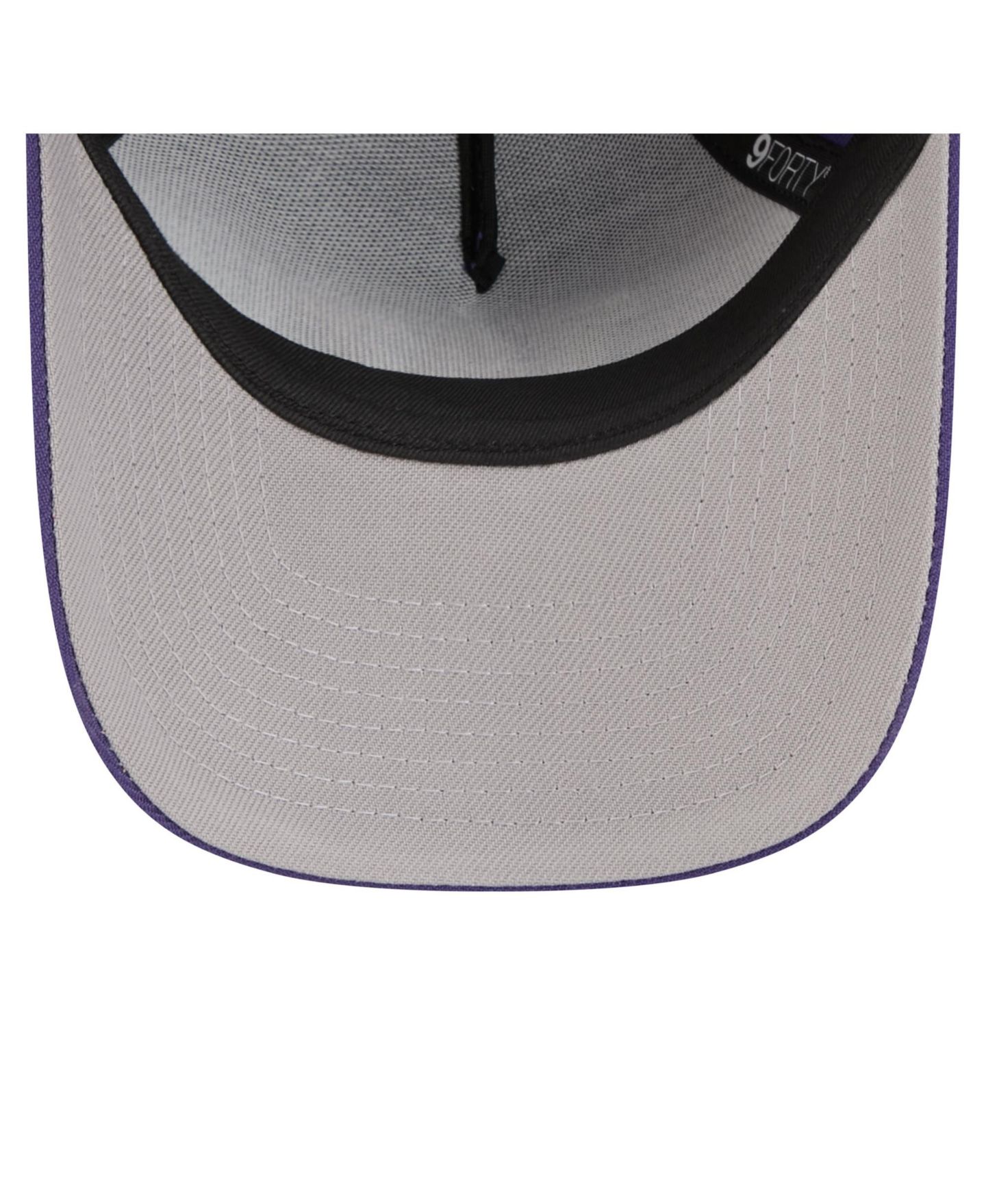 Детская кепка New Era Purple Washington Huskies 9FORTY A-Frame Adjustable Hat — фото 2