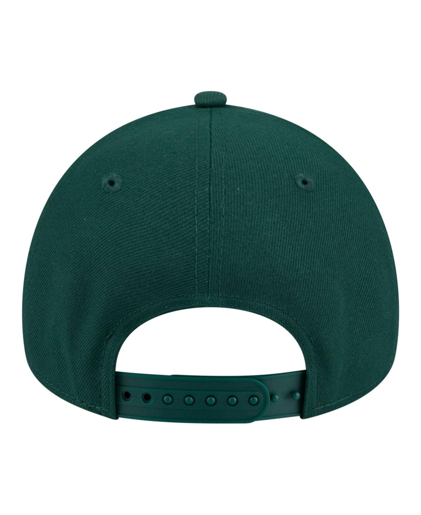 Детская бейсболка New Era Athletics 9FORTY A-Frame регулируемая, зелёная — фото 3