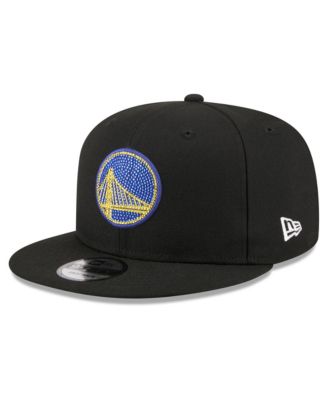 Men's Black Golden State Warriors 2026 NBA Draft Crystal 9FIFTY Snapback Hat