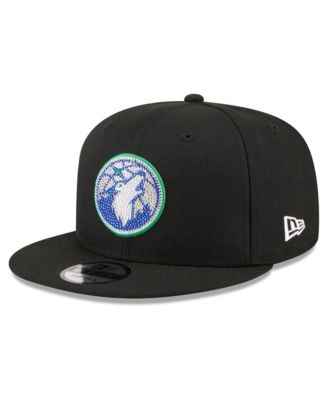 Men's Black Minnesota Timberwolves 2026 NBA Draft Crystal 9FIFTY Snapback Hat