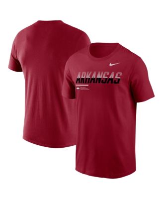 Men's Cardinal Arkansas Razorbacks 2026 Sideline Wordmark Legend Dri-FIT T-Shirt