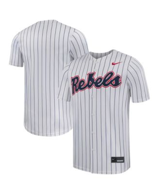 Men's White Ole Miss Rebels Limited Baseball Jersey