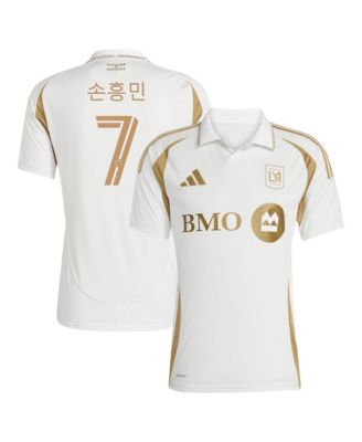 Men's Son Heung-Min White LAFC 2025 Secondary Replica Jersey