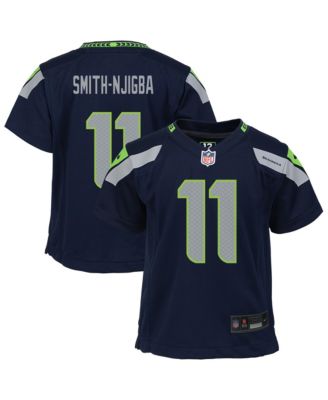 Baby Boys and Girls Jaxon Smith-Njigba College Navy Seattle Seahawks Game Jersey