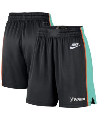 Men's and Women's Black New York Liberty WNBA On Court Victory Court Origins Edition Shorts