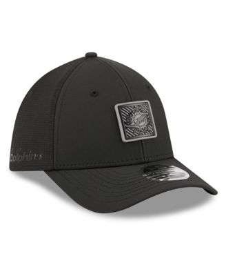 Men's Black Miami Dolphins 2026 NFL Training Camp 39THIRTY Flex Hat