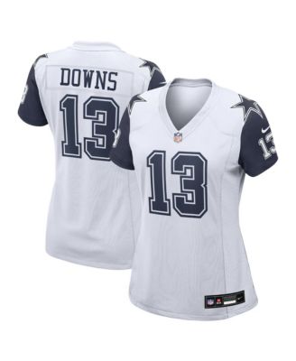 Women's Caleb Downs White Dallas Cowboys Alternate Game Jersey