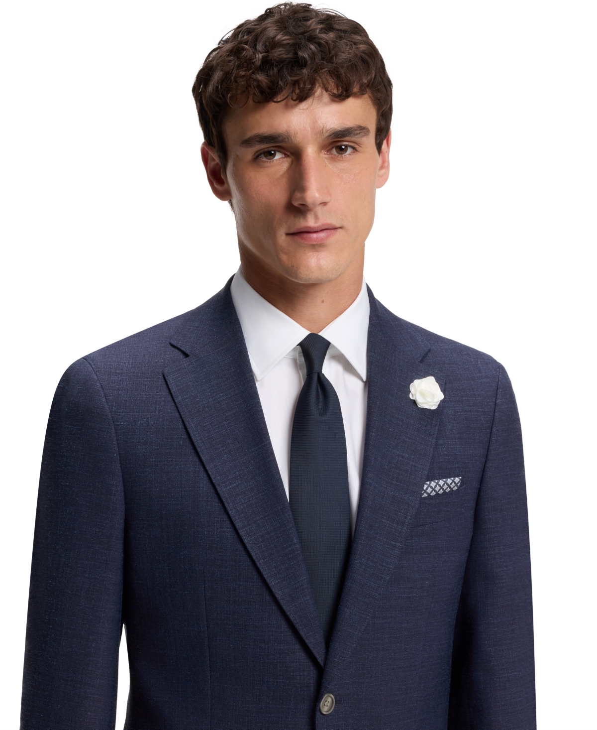 Boss by Hugo Men's Melange Stretch Slim-Fit Blazer