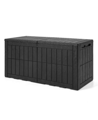 120 Gallon Waterproof Lockable Outdoor Deck Box