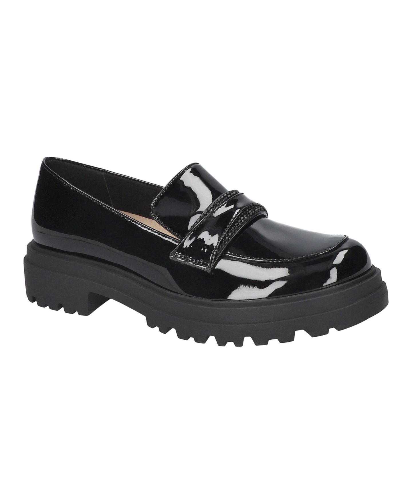 Женские туфли Bella Vita Pulse Slip-On, цвет: Чёрный лаковый — фото 1